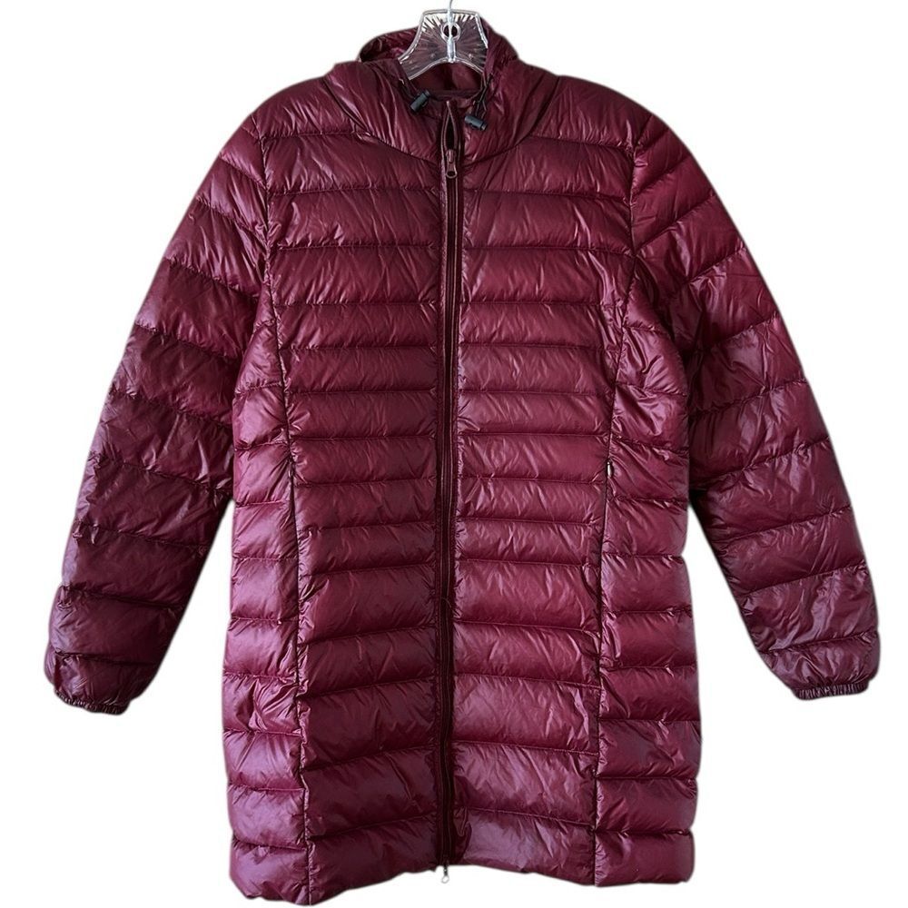 Wantdo 90% White Duck Down Maroon Jacket
